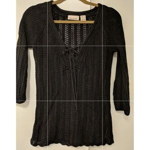 Crochet DKNY shirt